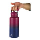 Garrafa Termica Straw Flask 946ml Wild Violet Azul / Vinho Cor Violeta