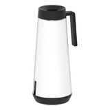 Garrafa Térmica Tramontina Aço Inox 1 Litro Chá Café Exata Cor Branco
