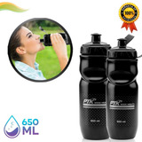 Garrafinha Agua Gelada Caramanhola Mtb Bike 650ml 2 Unidades