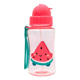Garrafinha Infantil Água Suco Canudo Retrátil Silicone Buba®