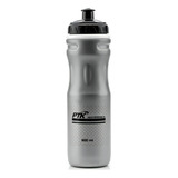 Garrafinha Squeeze Agua Gelada Mtb Bike 600ml Isotérmica Cor Prata