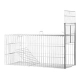 Gatoeira Galvanizada 77x36x32 Cm - Captura Gatos E Gambás