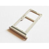 Gaveta Bandeja Slot Chip Para Galaxy S7 Edge G935f Cor Cinza