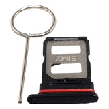 Gaveta Bandeja Suporte Slot Chip Para Poco F3 Cor Preta