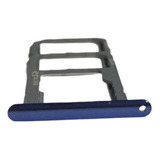 Gaveta Suporte Chip Sim1 Sim2 E Sd Card Para K62 Azul