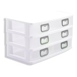 Gaveteiro De Mesa Escritório 6 Gavetas Organizador Multiuso