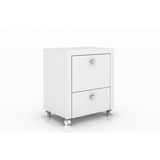 Gaveteiro Para Escritório 2 Gvts Me4112 Branco- Tecno Mobili