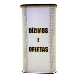 Gazofilácio Dízimos E Ofertas, Campanhas Igrejas, Propositos