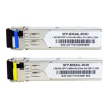 Gbic Lc Par Módulo Sfp 01 Km 1550/1310 Mikrotik Metro Tplink