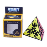 Gear Cube Pyraminx Pyraminx Pyramid Cube Gears Qiyi Cor Da Moldura Preta