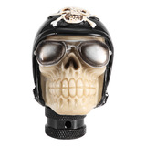 Gear Knob Lever Skeleton Skull Head Car Manual Stick Shifter