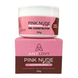 Gel Anylovy Construtor  Hard Pink Nude + Nude 24g Any Lovy