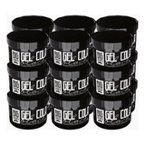 Gel Cola Black Big Barber 300g Preto Para Cabelo Kit 15 Unid