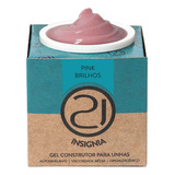 Gel Construtor Ecoline Insignia Pink Brilho Nails 21 6g
