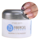 Gel Fibergel T3 Star Nail Pink Pote 28g