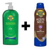 Gel Humectante Pós Sol Banana Boat + Bronzeador Óleo De Coco