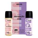 Gel Intimo Lubrificante Beijável Hot Duo Sensação E Uva
