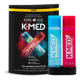 Gel Lubrificante Intímo Sensações Fire E Ice K-med Kit C/2