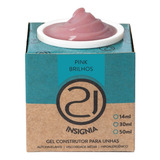 Gel Nails 21 Ecoline Insignia Pink Brilho 30ml