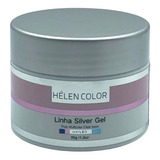 Gel Para Unhas De Gel Helen Color Silver Clear Base 35g