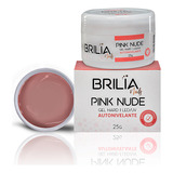 Gel Pink Nude Autonivelante 25g Brilia Nails
