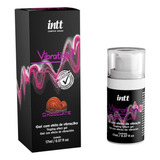 Gel Vibratório Beijável De Chocolate 17g - Intt