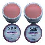 Gel Xed Alongamento Unha Xd 56 Gramas X&d Original 2 Unidade