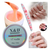 Gel Xed Para Alongamento De Unhas 56g Manicure Led Uv 