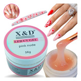 Gel Xed Para Alongamento De Unhas 56g Manicure Led Uv 