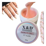 Gel Xed Para Alongamento De Unhas 56g Manicure Original X&d