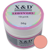 Gel Xed Pink 19 Para Alongamento Unhas Gel 56g 