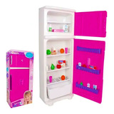 Geladeira De Brinquedo Infantil Grande Duplex 65cm Oferta 