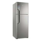 Geladeira Frost Free Electrolux Top Freezer Tf56prata Com Freezer 474l 127v