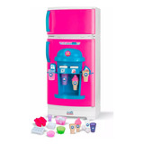 Geladeira Gelato Freezer Cozinha Infantil Grande Magic Toys