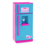 Geladeira Infantil Le Chef C/ Som Luz Acessórios Verde Usual