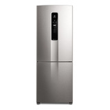 Geladeira Inverter Auto Defrost Electrolux Ib55 Inox Com Fre