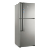 Geladeira Inverter No Frost Electrolux Top Freezer If55 Prata Com Freezer 431l 220v