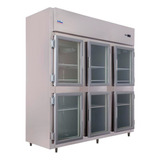 Geladeira/refrigerador Comercial Rf-068 6 Portas De Vidro Fr