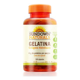 Gelatina Colágeno Hidrolisado - 100 Cápsulas