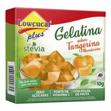 Gelatina Com Stevia Sabor Tangerina Lowçucar Plus 10g