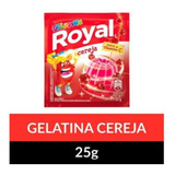 Gelatina Em Po Cereja Royal Pacote 25g Kit 12 Pacotes