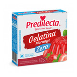 Gelatina Em Pó Sabor Morango Diet Zero Açucares Caixa 12g