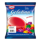 Gelatina Food Service Sabor Morango Dr