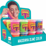 Gelelé Slime Massinha Meleca Color Kit 24 Unids Pote 152gr