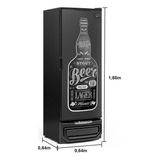 Gelopar Grba-400 Gw Refrigerador Vertical Cervejeira 410l Porta Cega 220v J