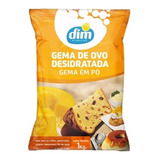 Gema De Ovo Desidratada Em Pó Dim - Pacote 1 Kg