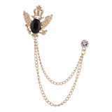 General Broche De Terno Com Corrente, Alfinete De Lapela,