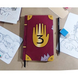 Genérica Sketchbook Art 80 Folhas Lisas 1 Assuntos Unidade X 1 15cm X 21cm Gravity Falls