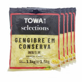 Gengibre Em Conserva Gari Towa 1kg - Kit Com 5pct