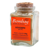 Gengibre Em Pó Bombay Herbs & Spices - Vidro 60g